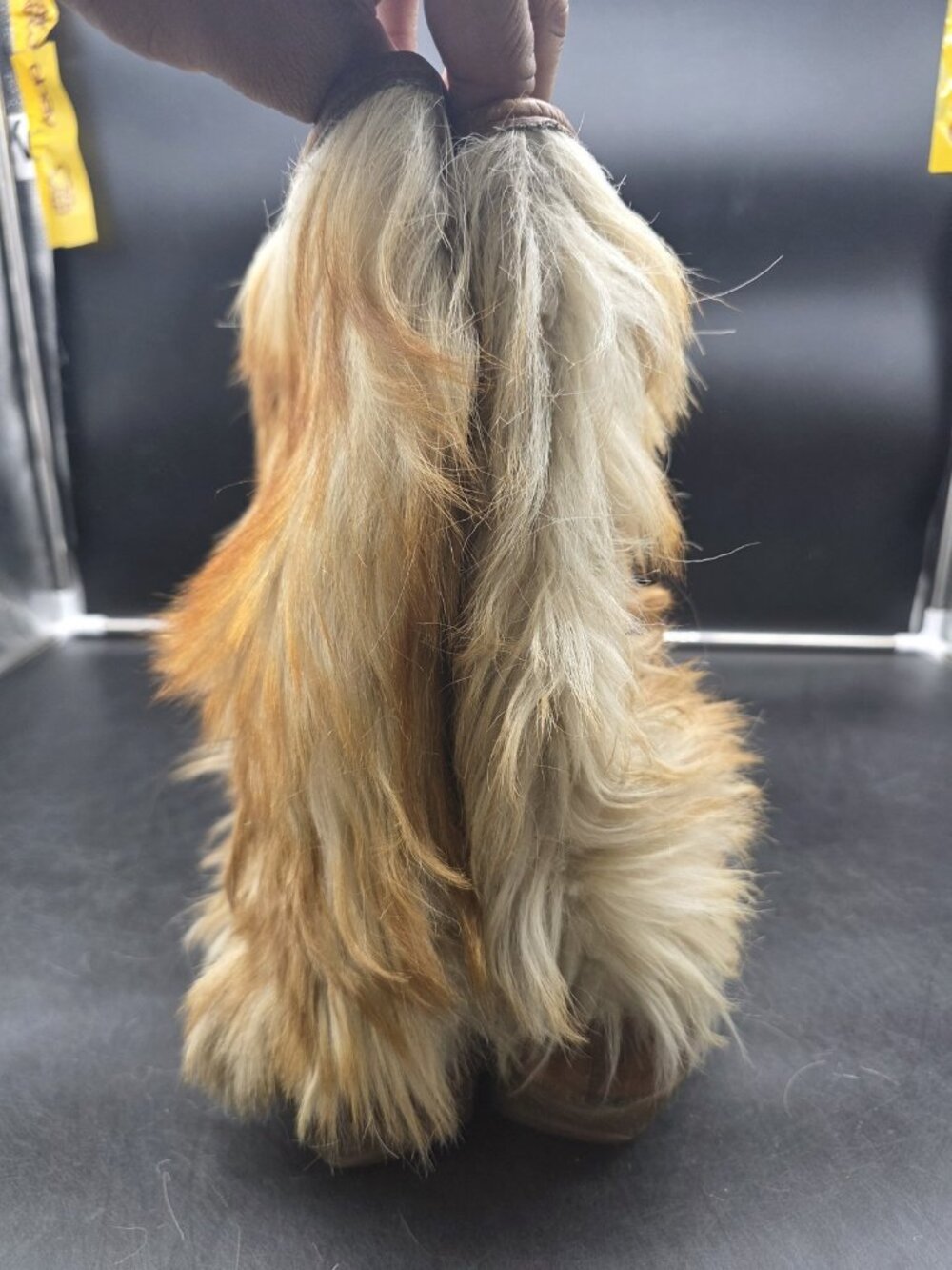 Vintage Husky BastienBoots Womens Size 7 Fur Trim Mid Calf Winter 06717 6807 - Picture 5 of 11